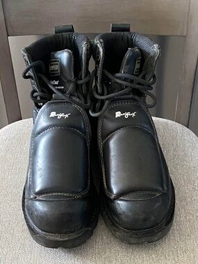 Royer Reflex Black Work Boots 8.5